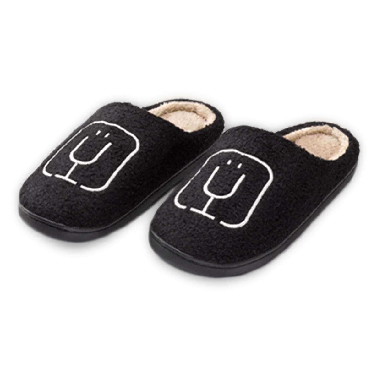 brumate-fuzzy-slippers-black-t4 apparel-slippers.webp